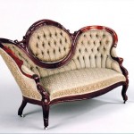 vintage Victorian style couch