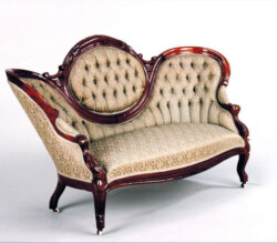 vintage Victorian style couch